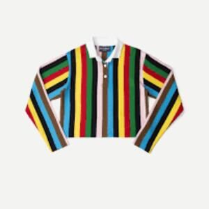 ROWING BLAZERS x SPORTS D’ÉPOQUE striped colorful rugby